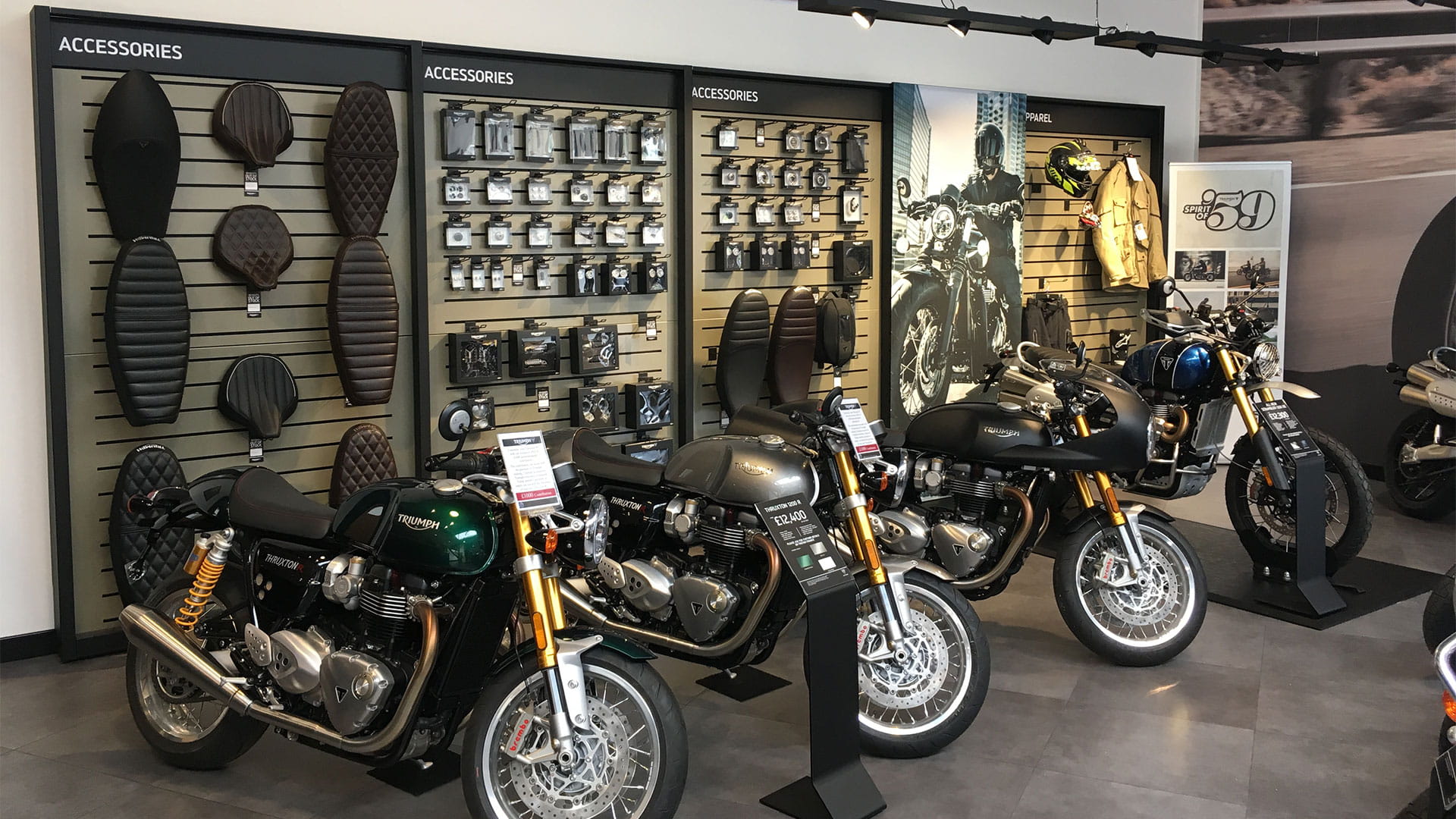 Triumph showroom sale near me